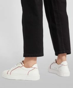 Christian Louboutin Vieirissima Leather Sneakers Q647 Low-Top Sneakers -Christian Louboutin Online Shop christian louboutin vieirissima leather sneakers 16572691 32158347 1000