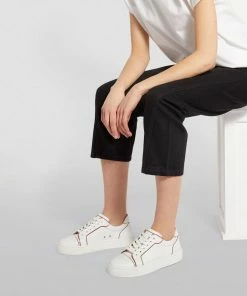 Christian Louboutin Vieirissima Leather Sneakers Q647 Low-Top Sneakers -Christian Louboutin Online Shop christian louboutin vieirissima leather sneakers 16572691 32158355 1000