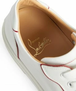 Christian Louboutin Vieirissima Leather Sneakers Q647 Low-Top Sneakers -Christian Louboutin Online Shop christian louboutin vieirissima leather sneakers 16572691 32158363 1000
