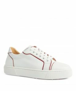 Christian Louboutin Vieirissima Leather Sneakers Q647 Low-Top Sneakers